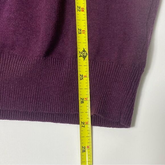 Joseph A Bank Traveler 100% Pima Cotton Quarter Zip Sweater Men's Size XL - Picture 5 of 12